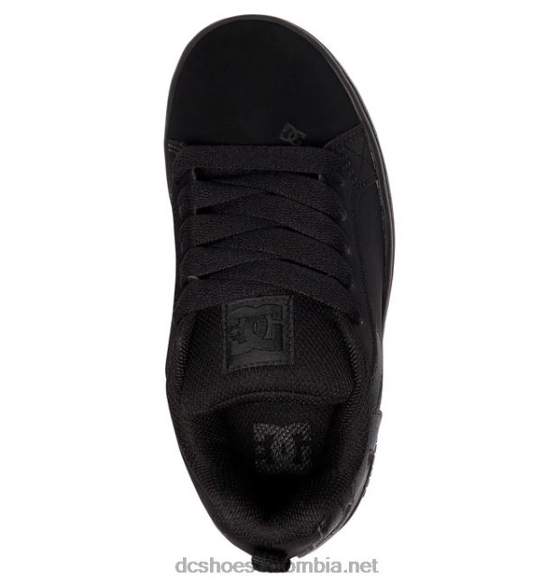 zapatos de salón para niños con graffik negro DC Shoes X4RB0538