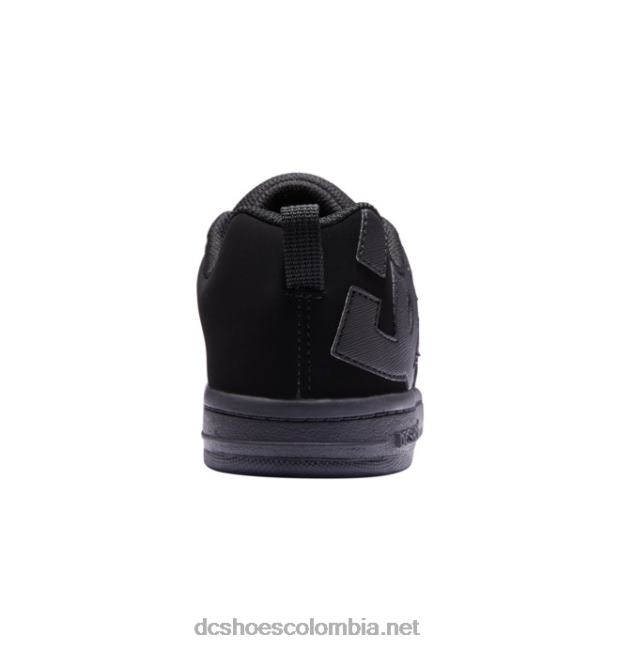 zapatos de salón para niños con graffik negro DC Shoes X4RB0538
