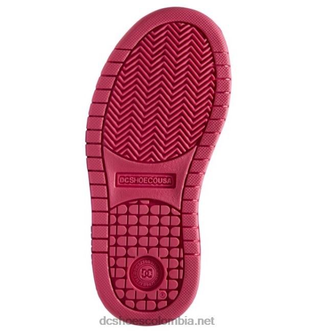 zapatos de salón para niños con graffik plantilla negra/rosa DC Shoes X4RB0544