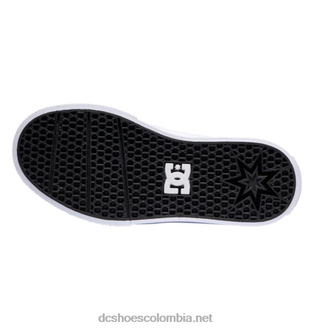 zapatos v manual para niños impresión en blanco y negro DC Shoes X4RB0534