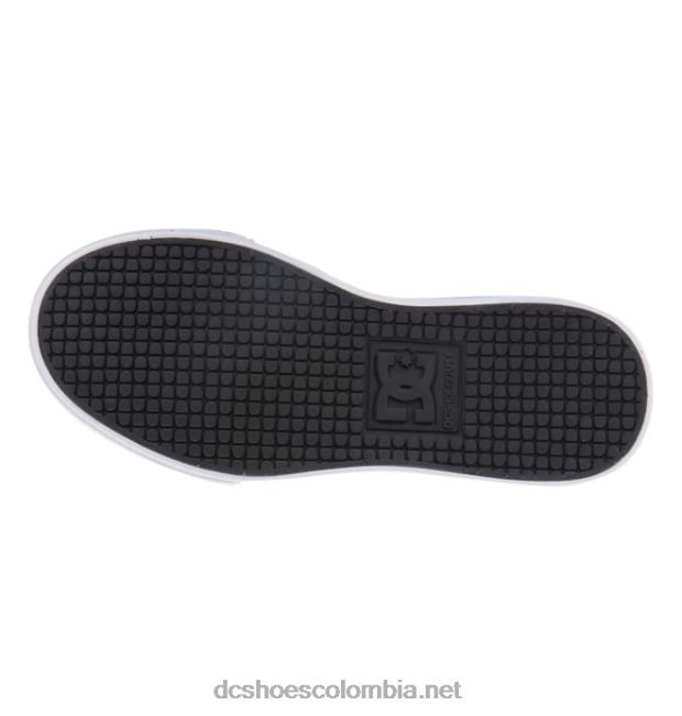 pure elastic - zapatillas sin cordones para niños rojo/gris DC Shoes X4RB0555