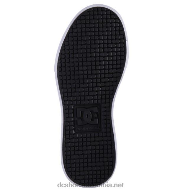 pure hi ev - zapatos altos para niñas verde negro DC Shoes X4RB0545