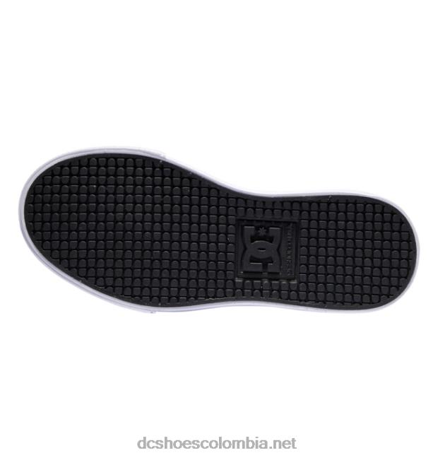 puro - zapatos para niños Gris oscuro DC Shoes X4RB0563