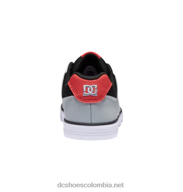 puro - zapatos para niños Gris oscuro DC Shoes X4RB0563