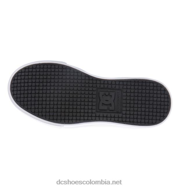 puro - zapatos para niños negro/gris/verde DC Shoes X4RB0561