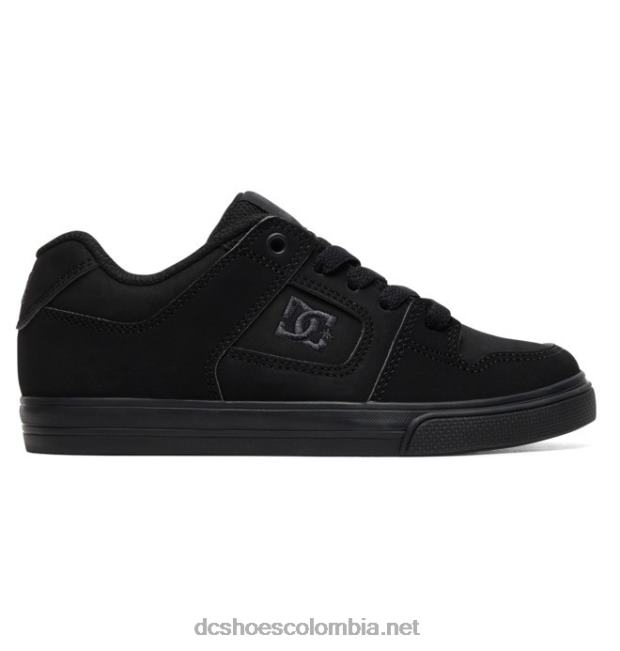 puro - zapatos para niños negro/negro pirata DC Shoes X4RB0540