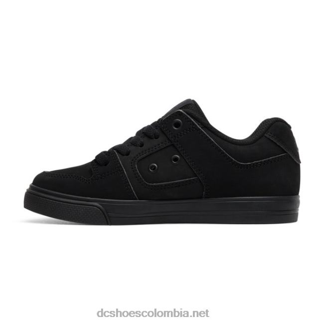 puro - zapatos para niños negro/negro pirata DC Shoes X4RB0540