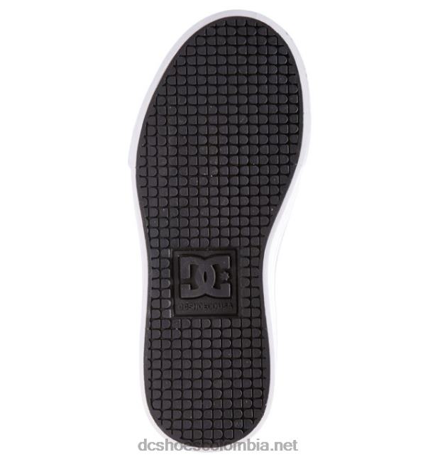 zapatos de caña alta con cordones elásticos puros para niños camuflaje negro DC Shoes X4RB0542