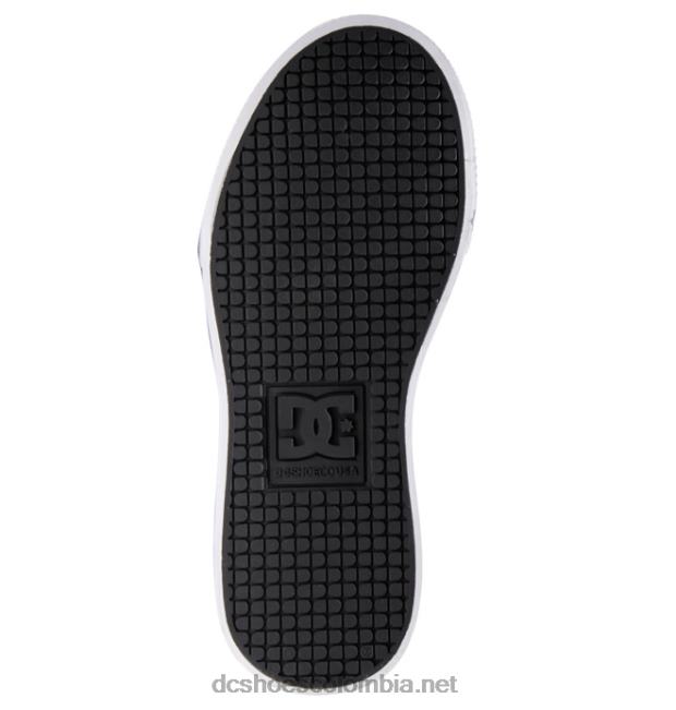 zapatos de caña alta con cordones elásticos puros para niños negro/llamas DC Shoes X4RB0523
