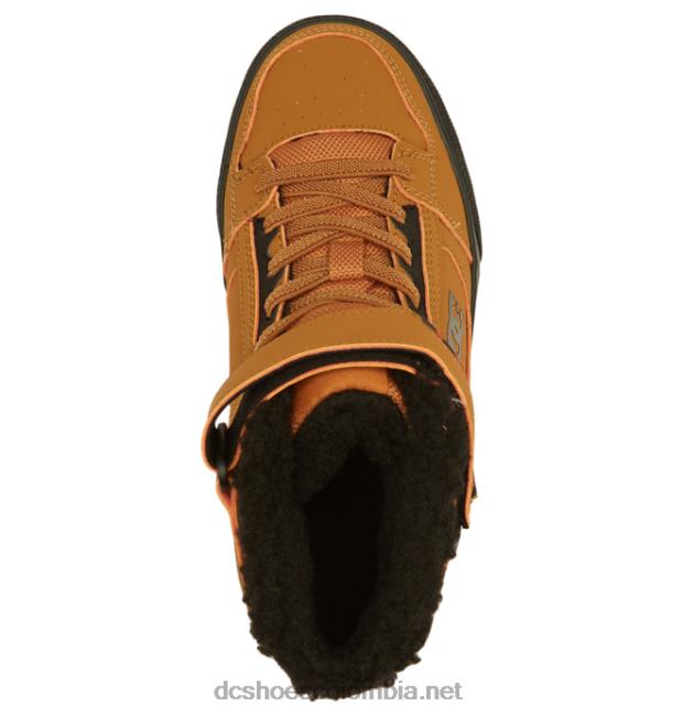zapatos de invierno puros para niños trigo/negro DC Shoes X4RB0510