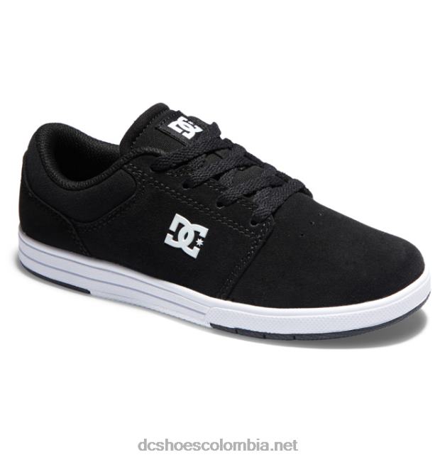 zapatillas crisis 2 niño blanco negro DC Shoes X4RB0559