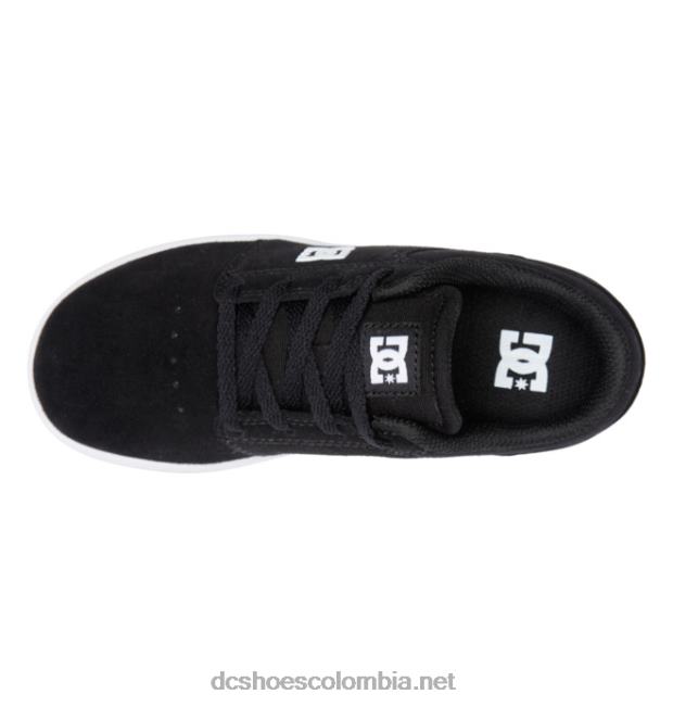 zapatillas crisis 2 niño blanco negro DC Shoes X4RB0559