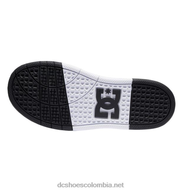 zapatillas crisis 2 niño blanco negro DC Shoes X4RB0559