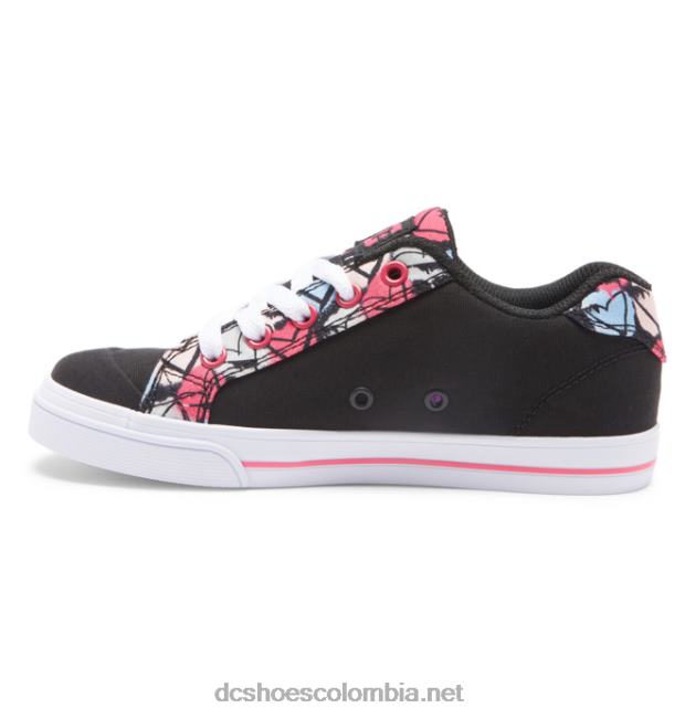 zapatos chelsea para niños negro/multi DC Shoes X4RB0530
