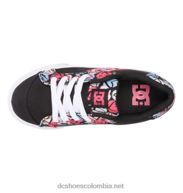 zapatos chelsea para niños negro/multi DC Shoes X4RB0530