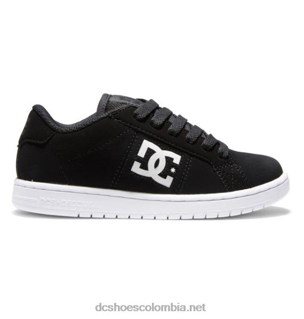 zapatos de delantero para niños blanco negro DC Shoes X4RB0514