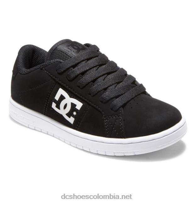 zapatos de delantero para niños blanco negro DC Shoes X4RB0514