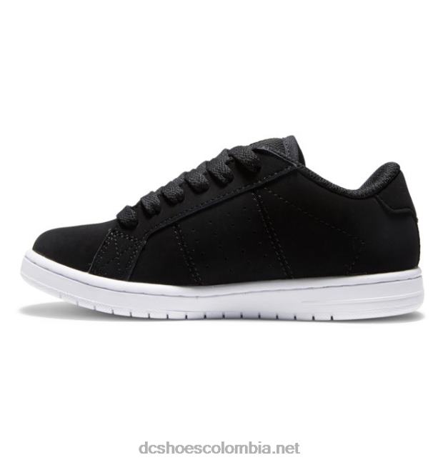 zapatos de delantero para niños blanco negro DC Shoes X4RB0514