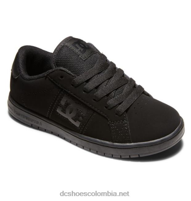 zapatos de delantero para niños negro DC Shoes X4RB0518