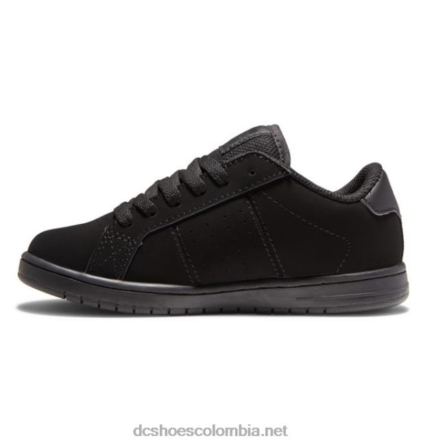 zapatos de delantero para niños negro DC Shoes X4RB0518