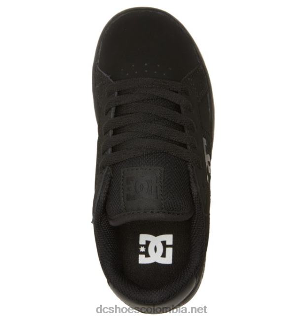 zapatos de delantero para niños negro DC Shoes X4RB0518