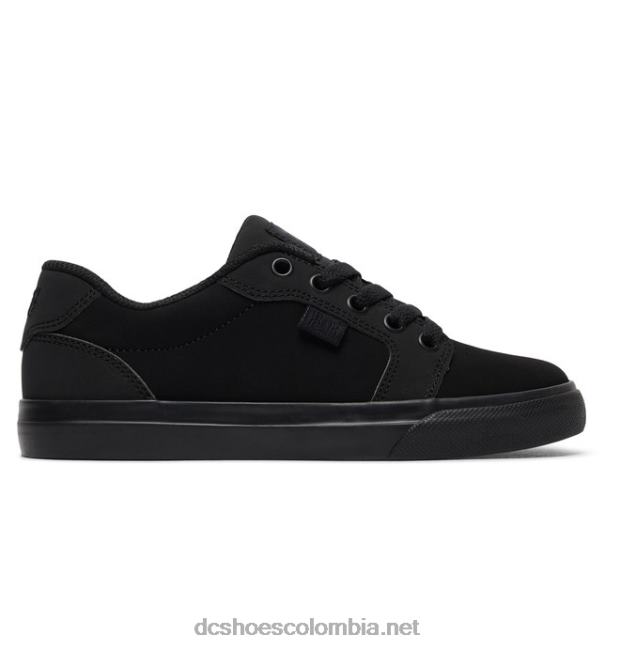 zapatos de yunque para niños negro DC Shoes X4RB0565