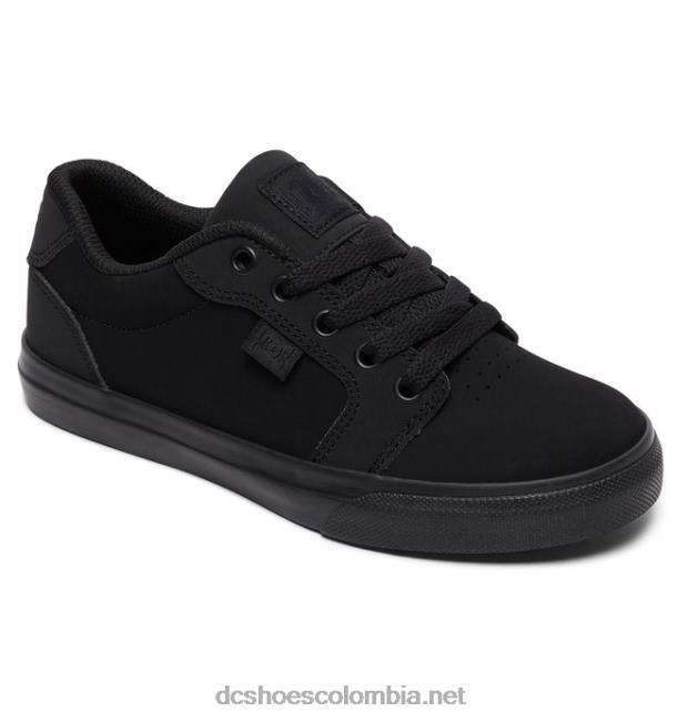 zapatos de yunque para niños negro DC Shoes X4RB0565