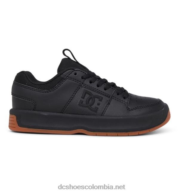 zapatos lynx zero para niños negro/goma DC Shoes X4RB0521