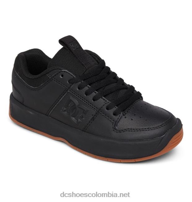 zapatos lynx zero para niños negro/goma DC Shoes X4RB0521