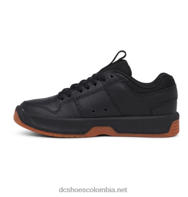 zapatos lynx zero para niños negro/goma DC Shoes X4RB0521