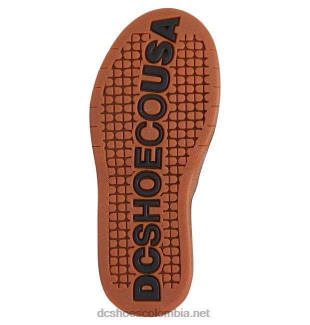 zapatos lynx zero para niños negro/goma DC Shoes X4RB0521