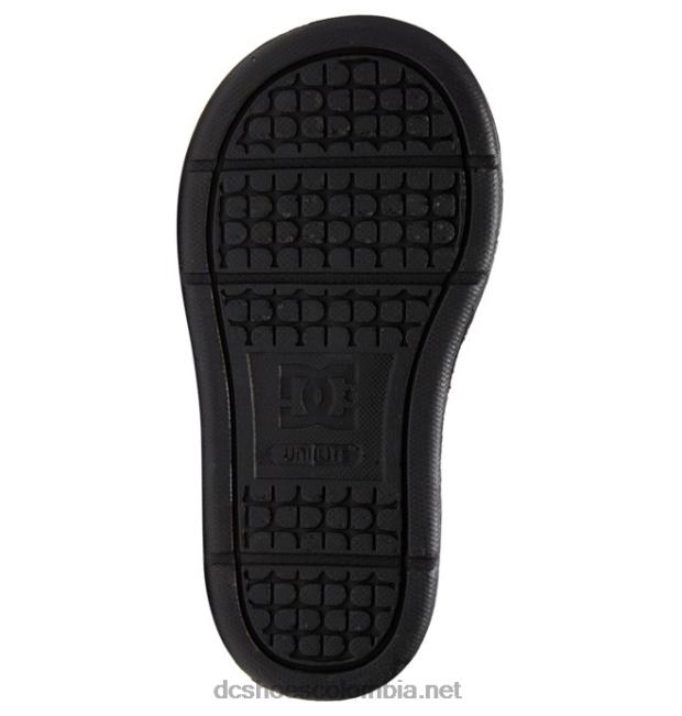 zapatos pure hi high para niños pequeños blanco negro DC Shoes X4RB0547